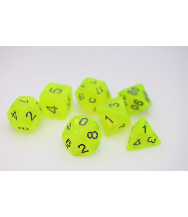 RPG Dice Set: Radioactive Lemonade