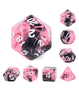 Foam Brain Games RPG Dice Set: Watermelon Cream