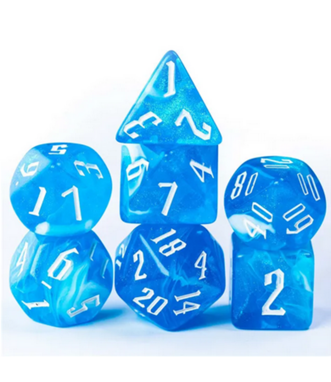 Foam Brain Games RPG Dice Set: Magician's Tide Pool