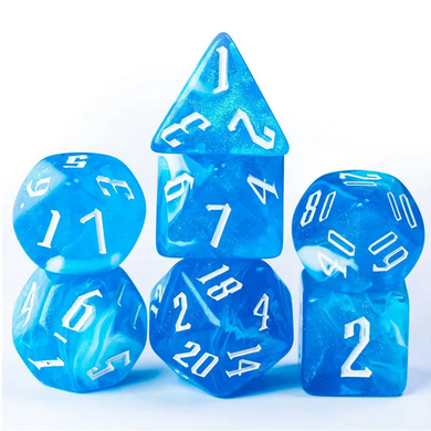 Foam Brain Games RPG Dice Set: Magician's Tide Pool