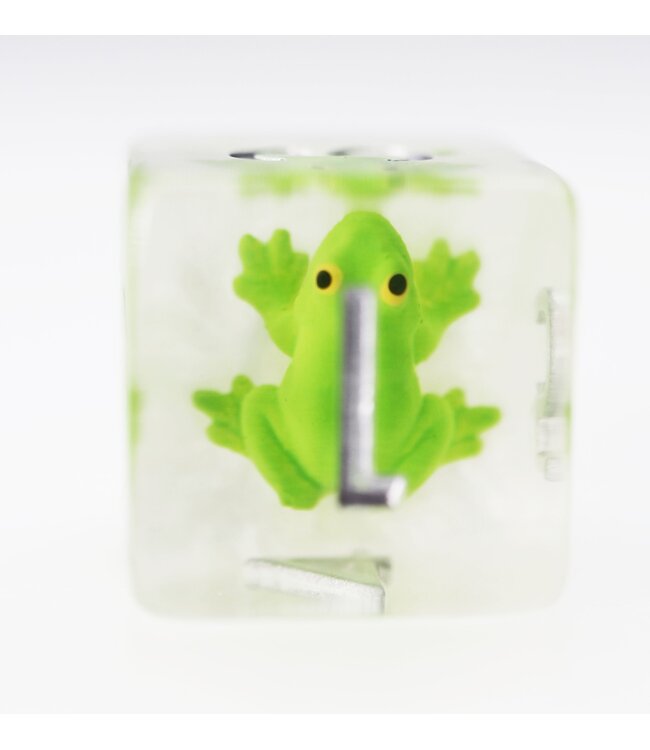 RPG Dice Set: Frozen Frog