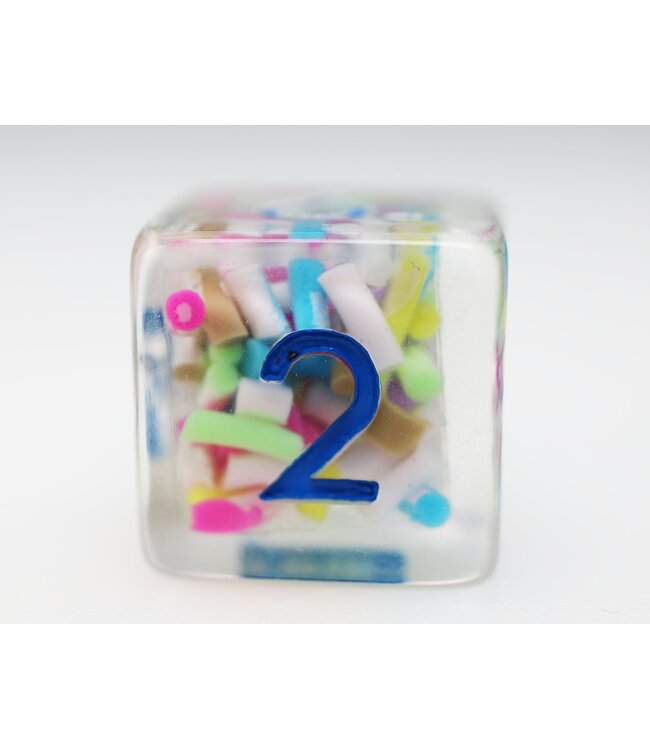 RPG Dice Set: Ice Cream Sprinkles