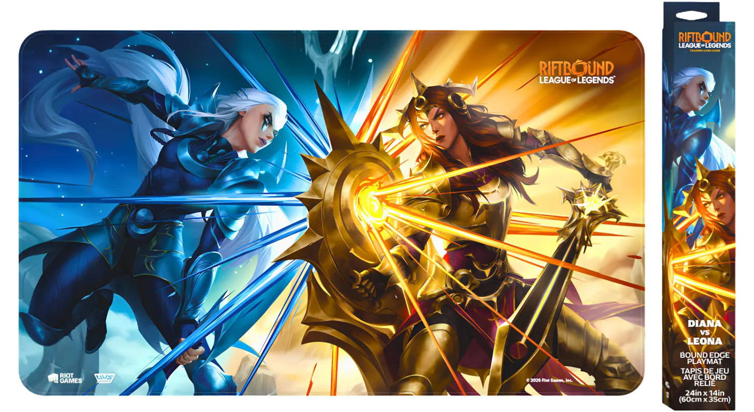 UVS Games Riftbound Playmat: Diana vs Leona