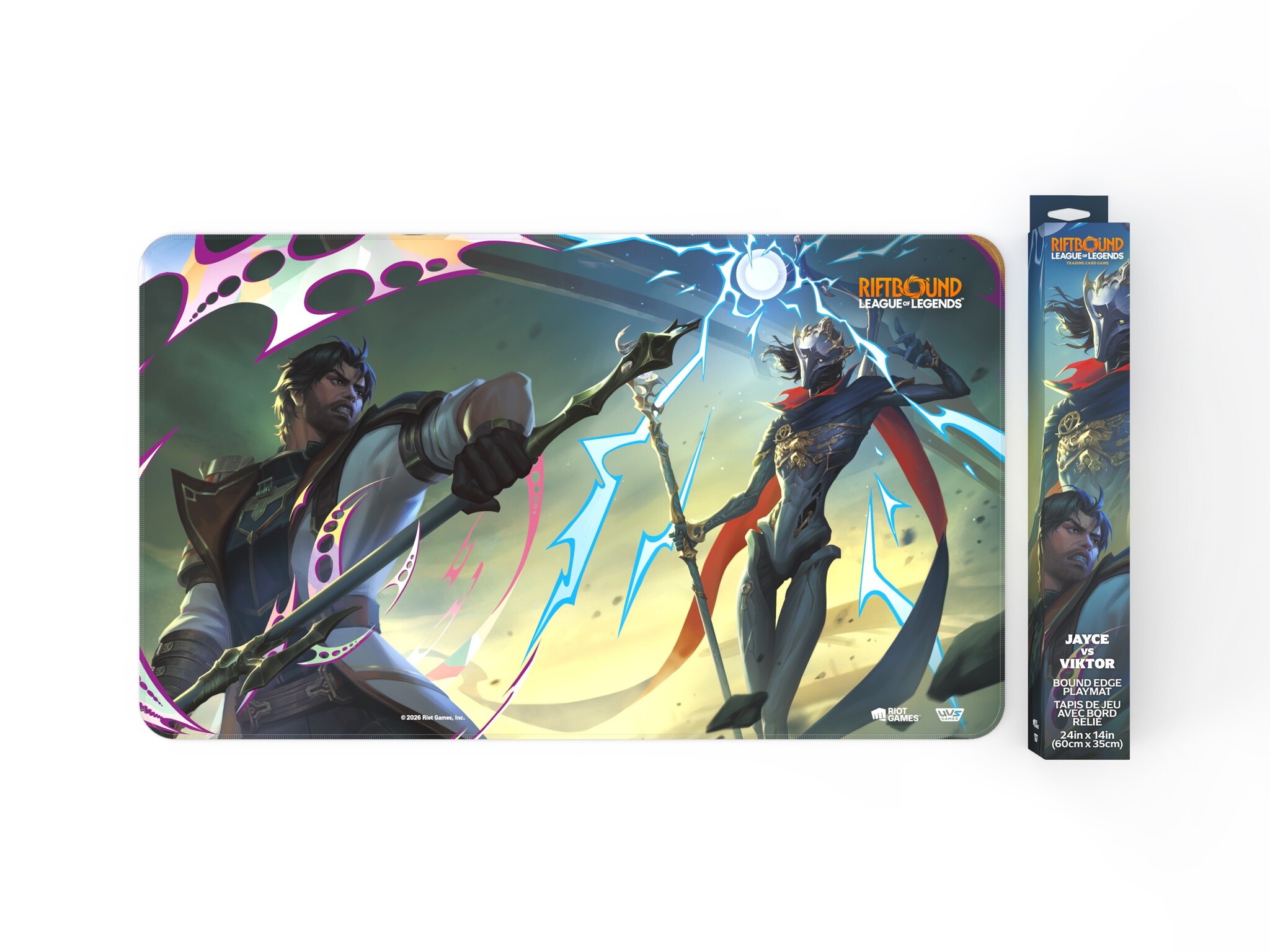 UVS Games Riftbound Playmat: Jayce vs Viktor
