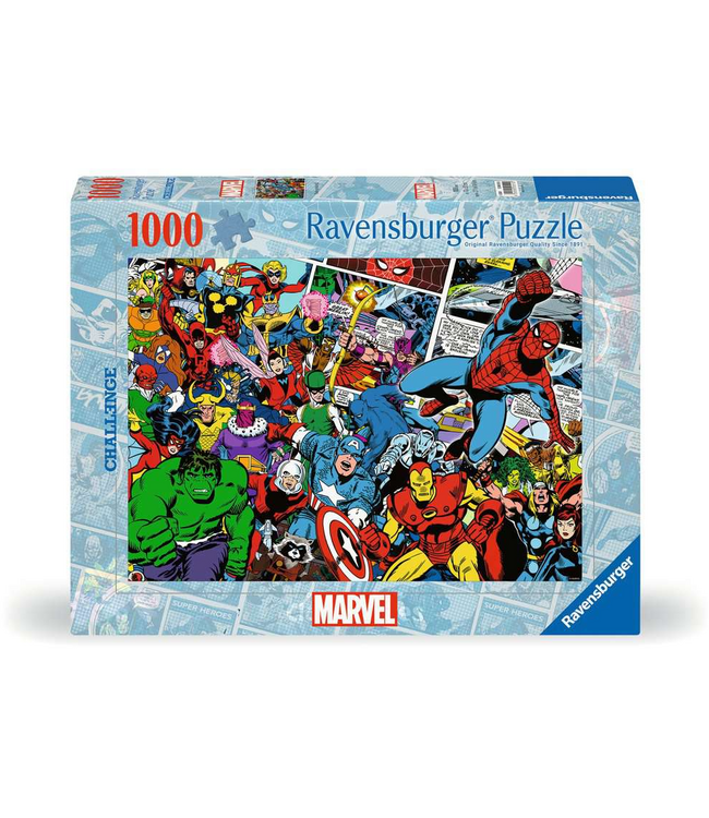 Challenge Marvel Comic (1000 Stukjes) - Puzzel