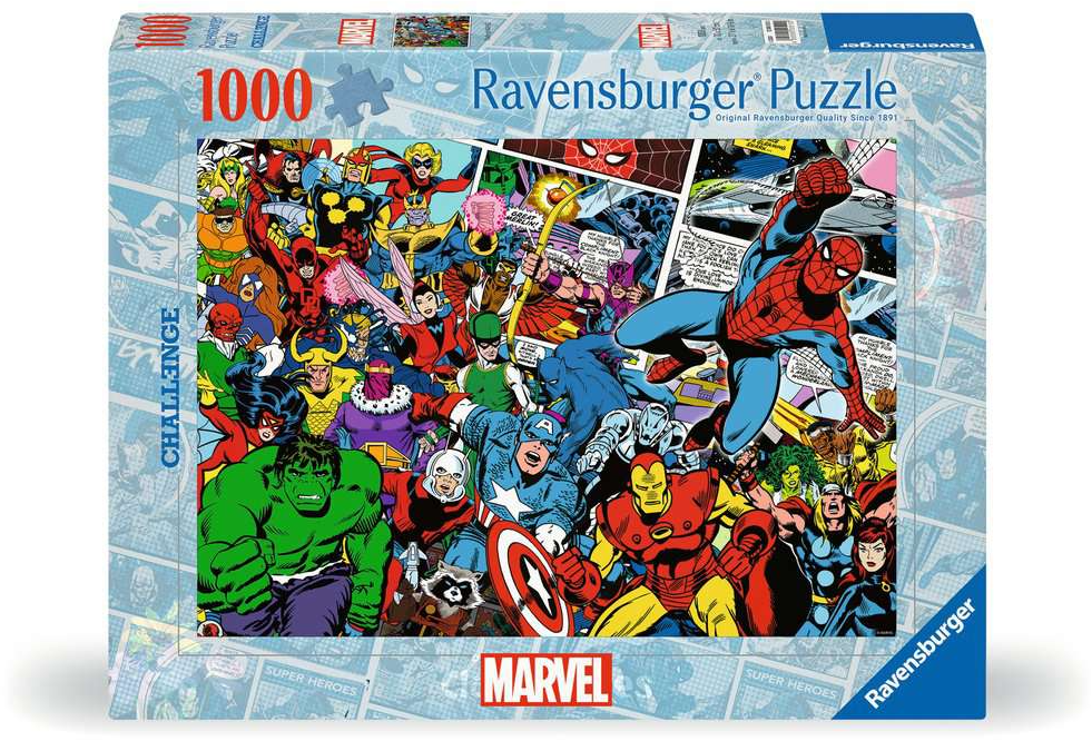 Ravensburger Challenge Marvel Comic (1000 Stukjes)
