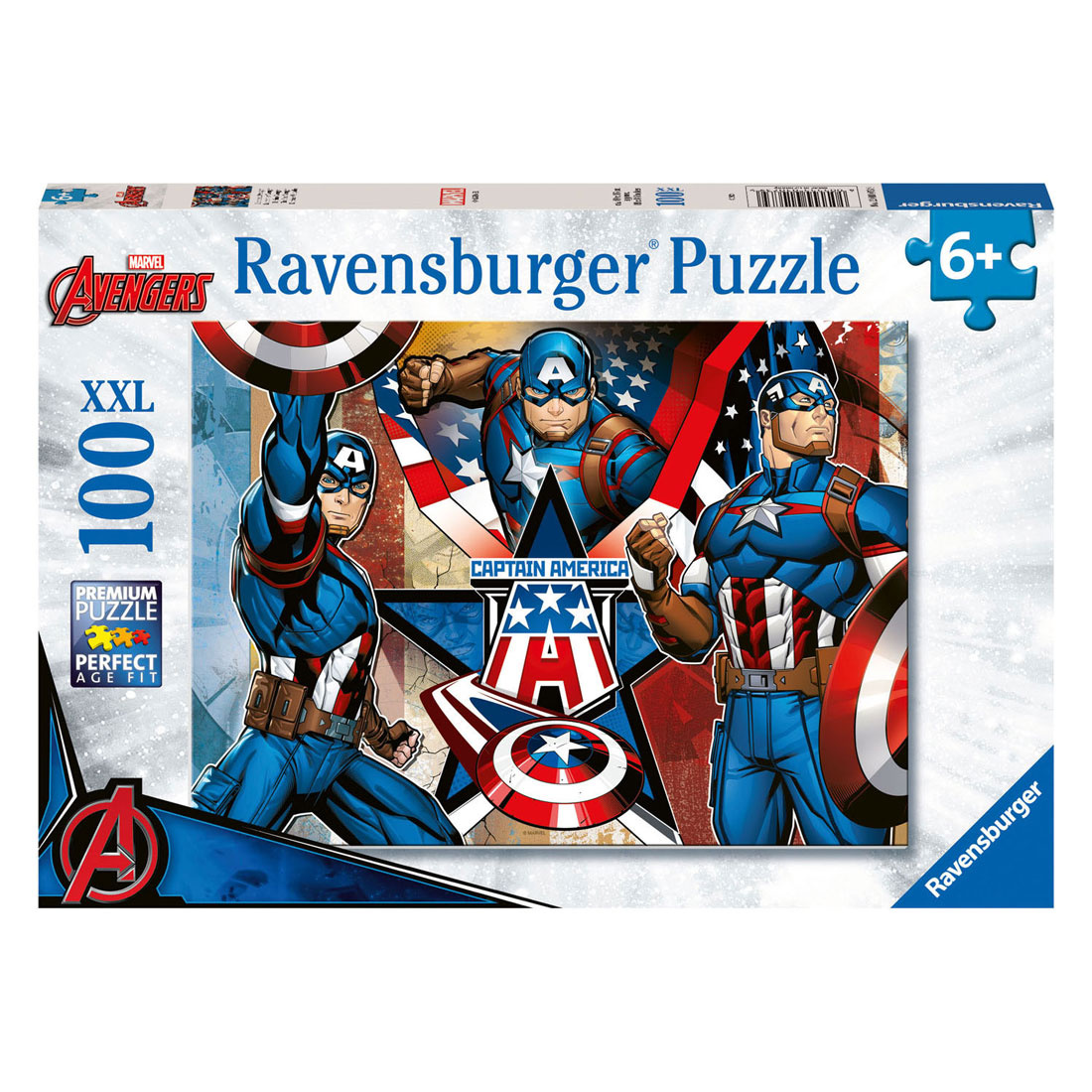 Ravensburger Marvel: Captain America The First Avenger (100 XXL)