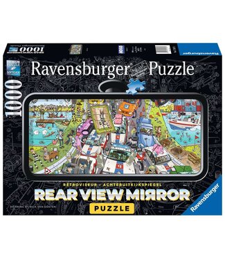 Ravensburger Rearview Mirror: Police Chase (1000 Stukjes)