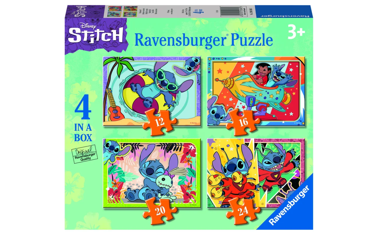 Ravensburger Disney Stitch 4 in 1