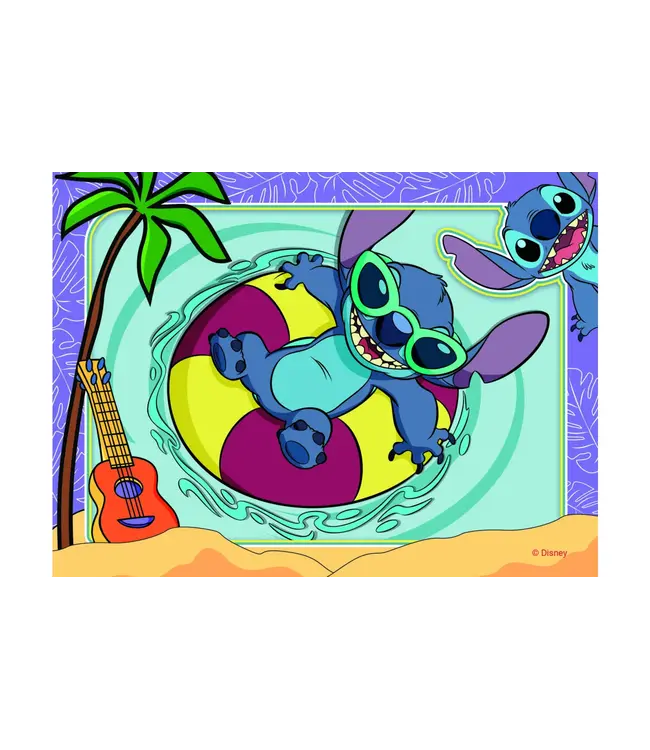 Disney Stitch 4 in 1 - Puzzel
