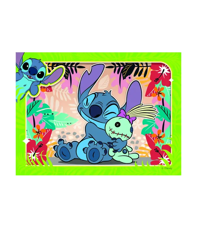 Disney Stitch 4 in 1 - Puzzel