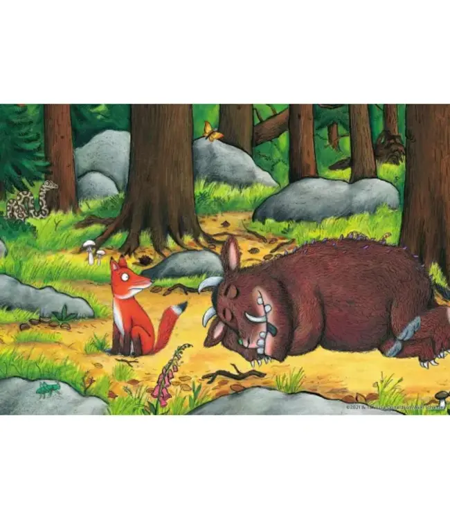 The Gruffalo (2x12 Stukjes) - Puzzel