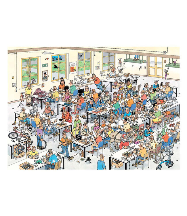 Jan van Haasteren: Kunnen wij het maken? (1000 Stukjes) - Puzzel