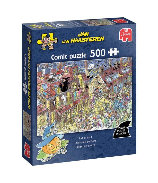 Jan van Haasteren: Trick or Treat (500 Stukjes) - Puzzel