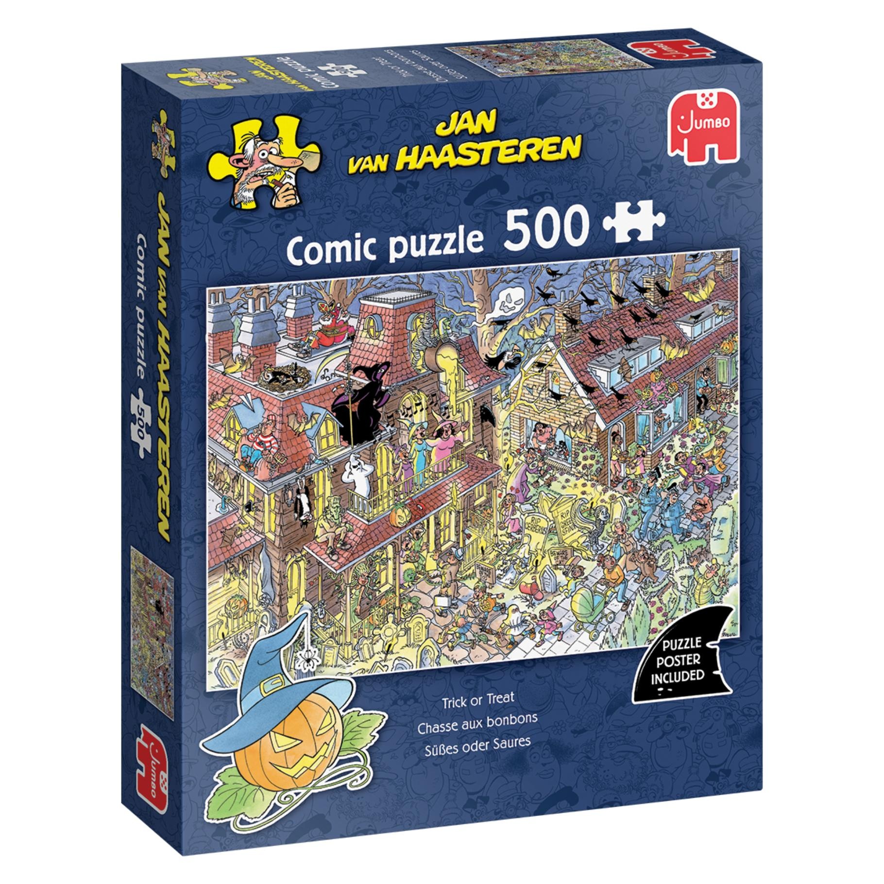 Jumbo Jan van Haasteren: Trick or Treat (500 Stukjes)
