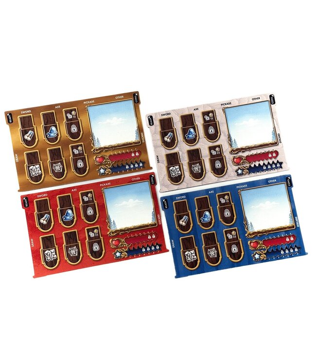 Terraria: The Board Game - Deluxe Player Mat Pack