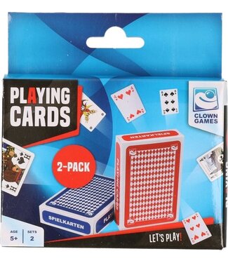 Clown Games Speelkaarten 2-Pack