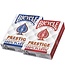 Bicycle Prestige Rider Back (100% Plastic Jumbo Index) - Speelkaarten
