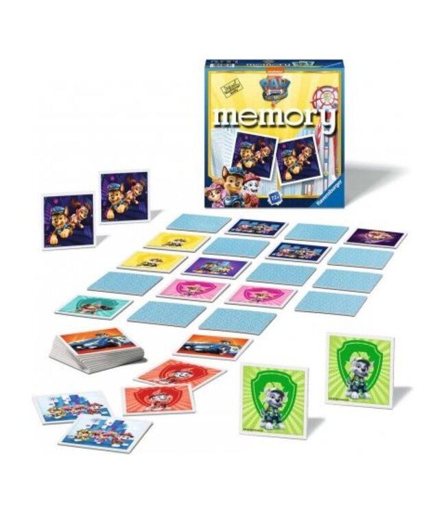 Memory: Paw Patrol the Movie - Kartenspiel