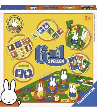 Ravensburger Nijntje 6-in-1 Spellen (NL)