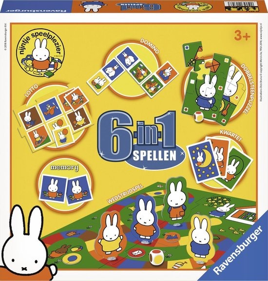 Ravensburger Nijntje 6-in-1 Spellen (NL)