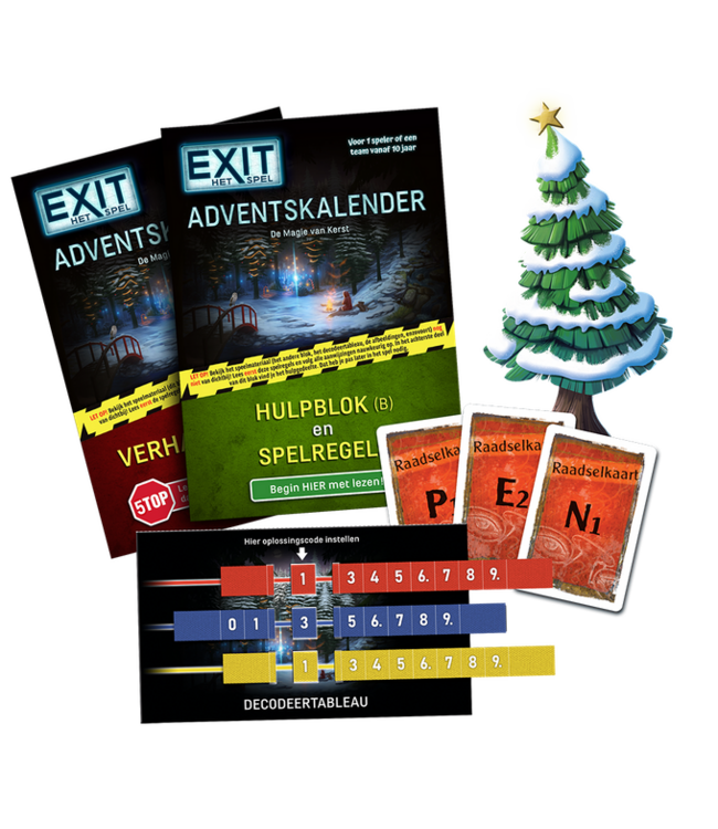 EXIT Adventskalender: De Magie van Kerst (NL) - Escape Room