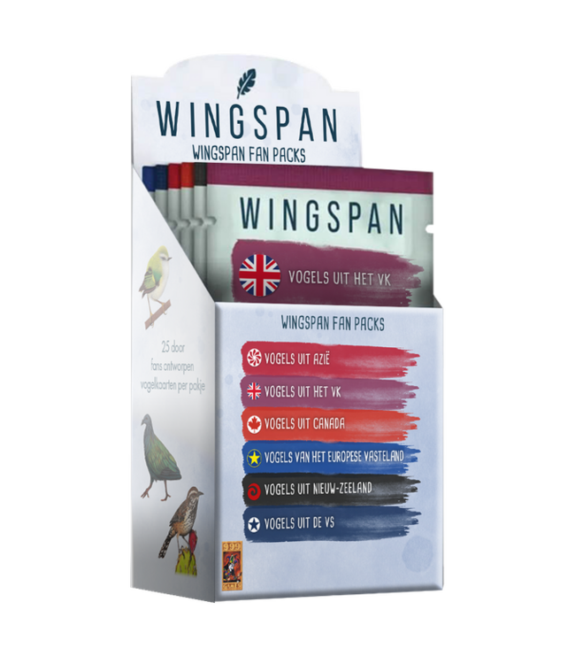 999 Games Wingspan: Fan Pack Set (NL)