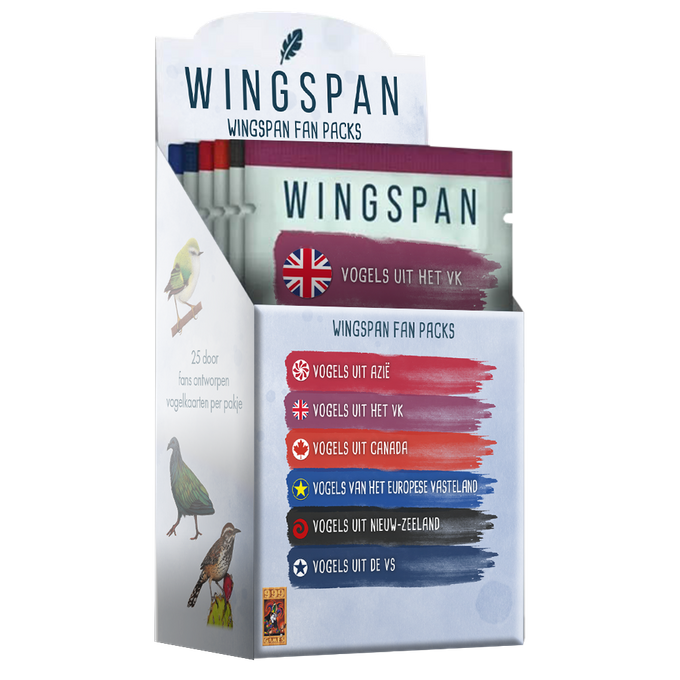 999 Games Wingspan: Fan Pack Set (NL)