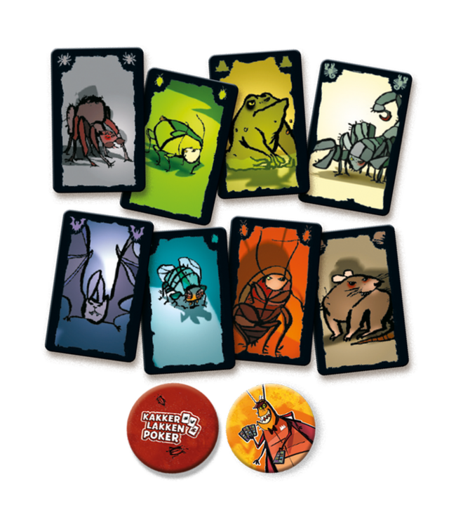 Kakkerlakkenpoker (NL) - Card game