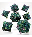 Glassstaff RPG Dice Set - CritStones: Wildgrove Relics Metal