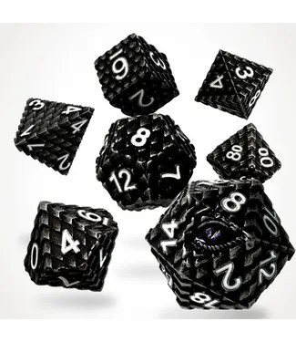 Glassstaff RPG Dice Set - CritStones: Voidraxius Metal