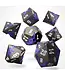 Glassstaff RPG Dice Set - CritStones: Nocturnum Dracona Metal