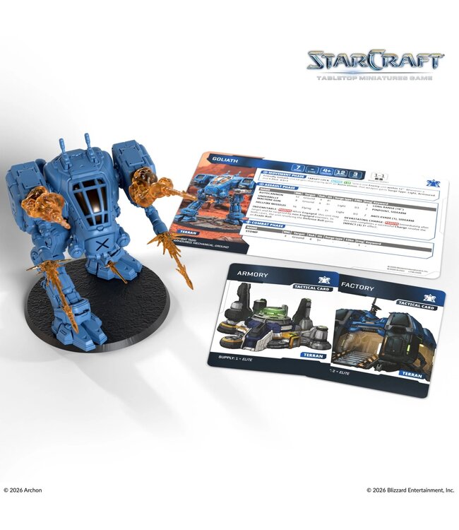 StarCraft Miniature Wargame – Terran: Goliath Expansion Set