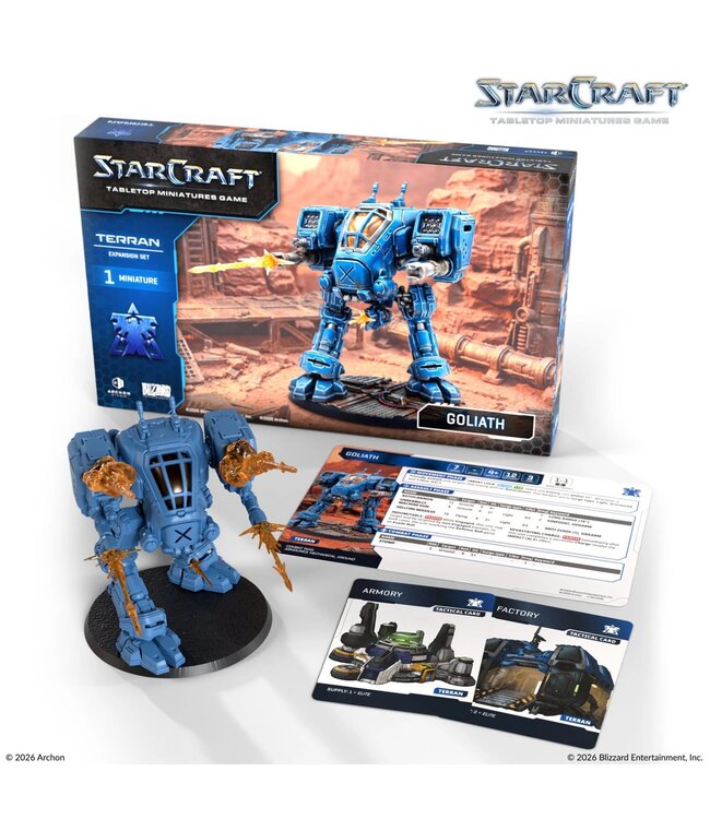 StarCraft Miniature Wargame – Terran: Goliath Expansion Set