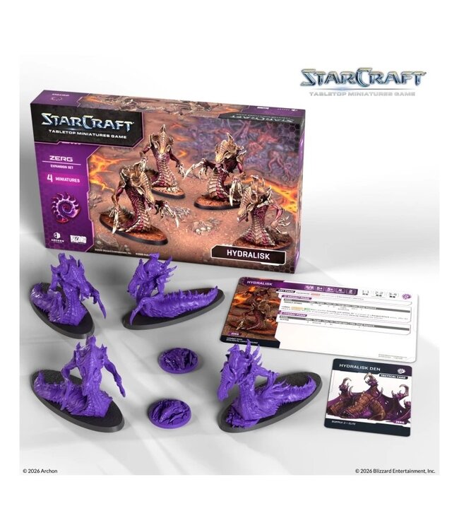 StarCraft Miniature Wargame – Zerg: Hydralisk Expansion Set