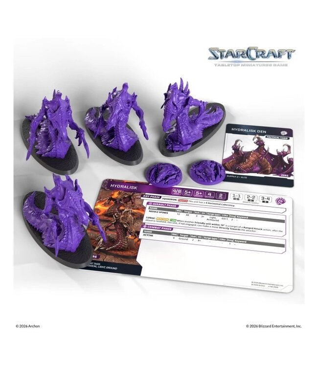 StarCraft Miniature Wargame – Zerg: Hydralisk Expansion Set