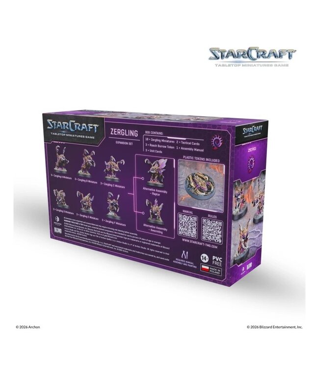 StarCraft Miniature Wargame – Zerg: Zergling Expansion Set