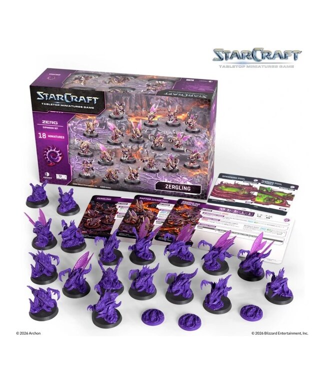 StarCraft Miniature Wargame – Zerg: Zergling Expansion Set