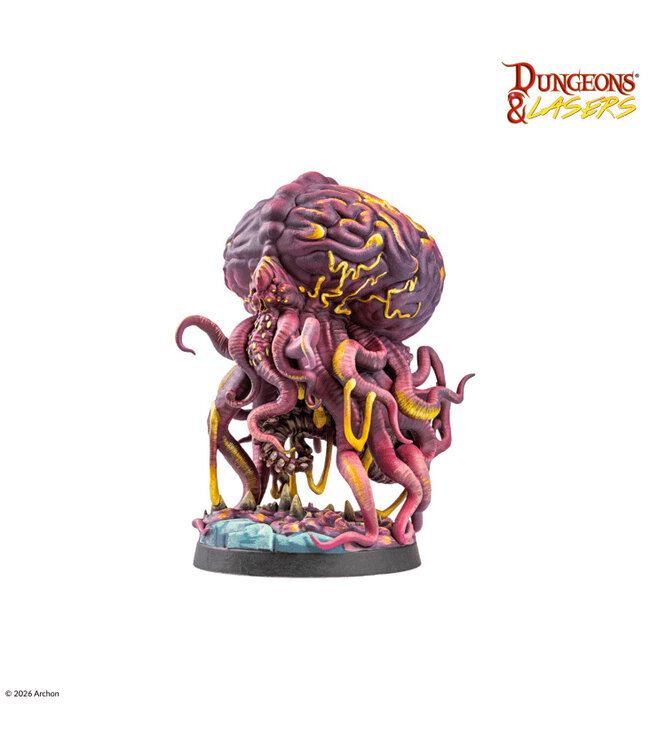 Dungeons & Lasers - Ancient Brain - Miniatures