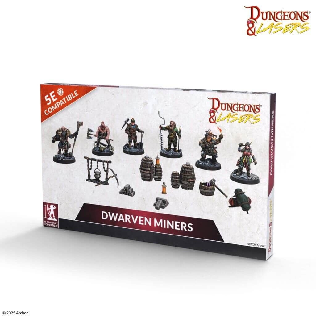 Dungeons & Lasers Dungeons & Lasers - Dwarven Miners
