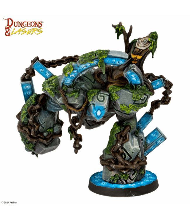 Dungeons & Lasers -Runic Golems - Miniatures