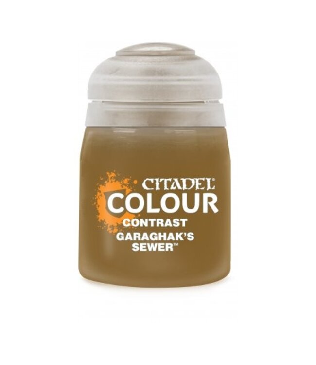 Citadel Colour Contrast:  Garaghak's Sewer (18ml) - Miniature Paint