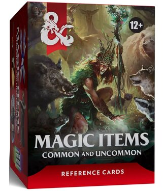Wizards of the Coast Dungeons & Dragons: Magic Items – Commons & Uncommon Reference Cards