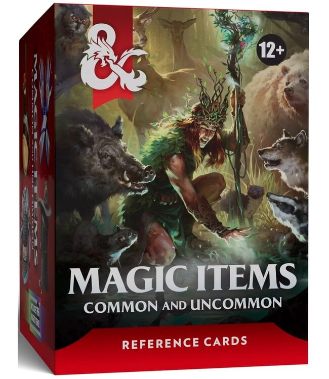 Wizards of the Coast Dungeons & Dragons: Magic Items – Commons & Uncommon Reference Cards