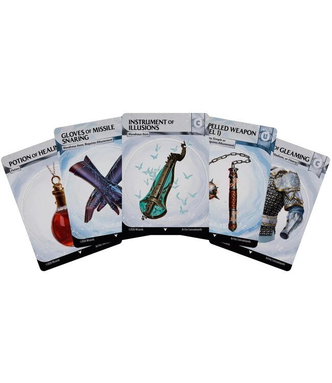 Dungeons & Dragons: Magic Items – Commons & Uncommon Reference Cards