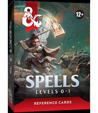 Wizards of the Coast Dungeons & Dragons: Spells Reference Cards – Levels 0–1