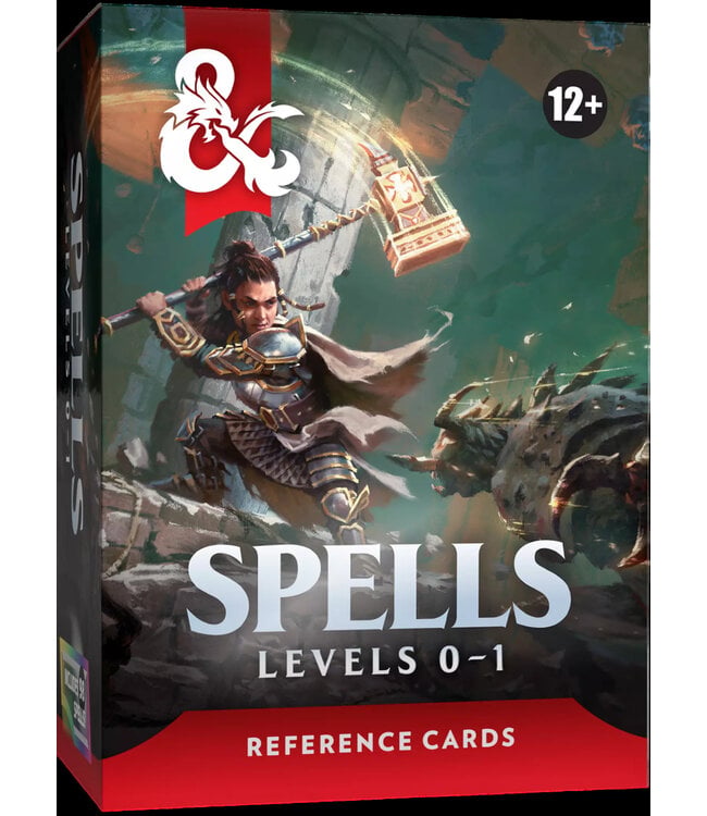 Dungeons & Dragons: Spells Reference Cards – Levels 0–1