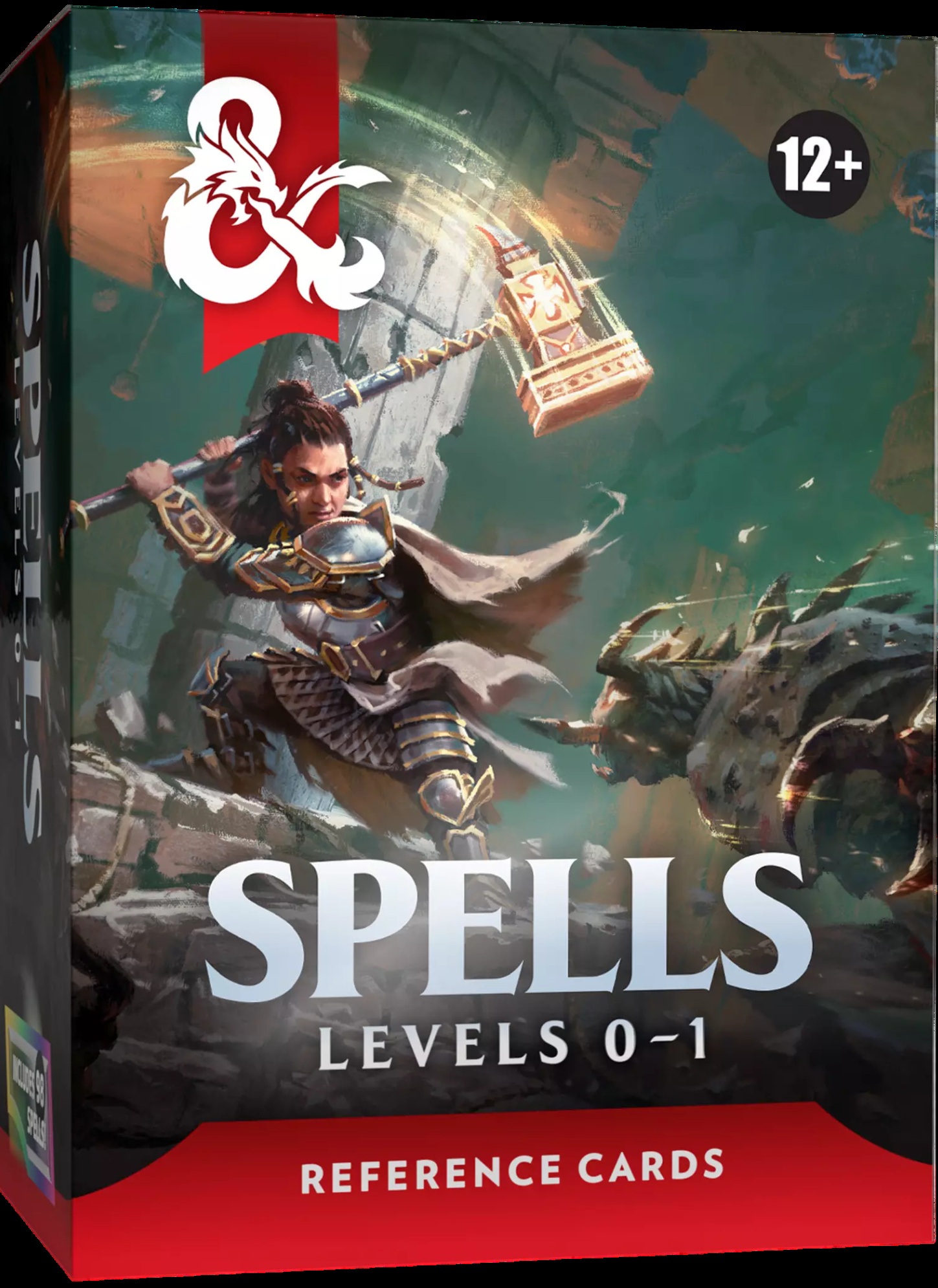 Wizards of the Coast Dungeons & Dragons: Spells Reference Cards – Levels 0–1