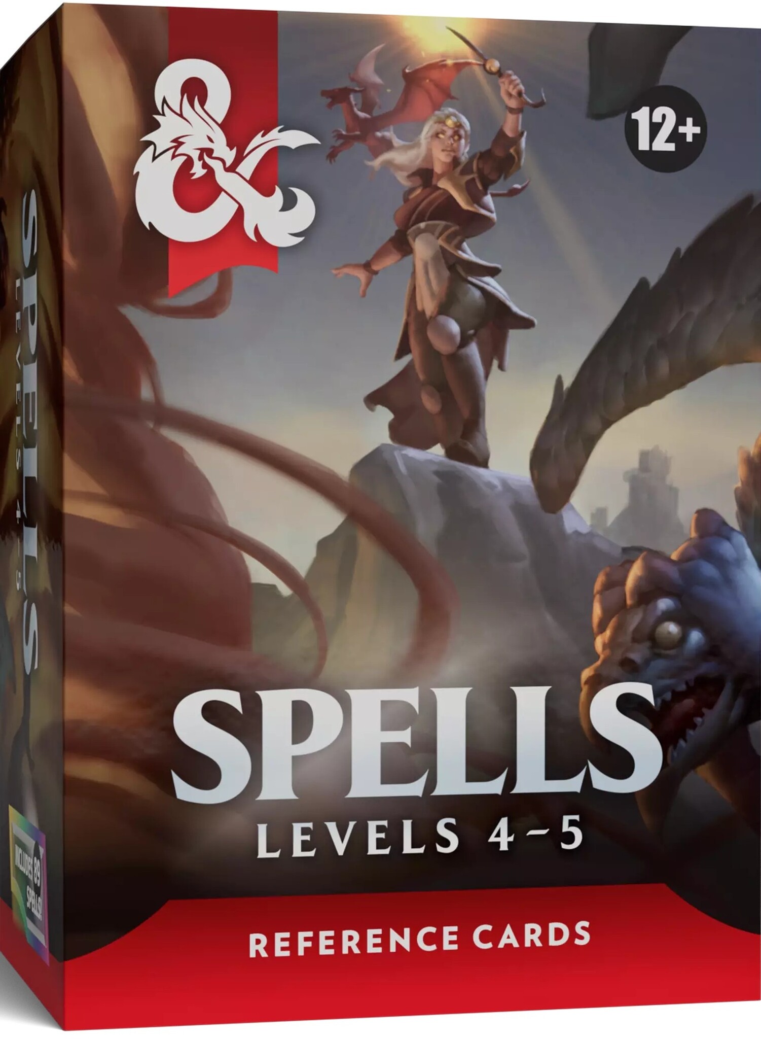 Wizards of the Coast Dungeons & Dragons: Spells Reference Cards – Levels 4–5