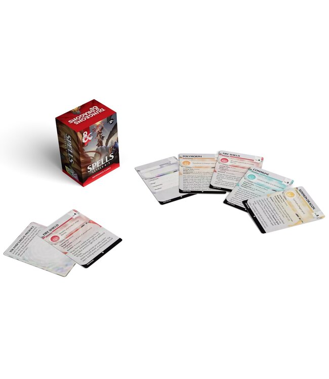 Dungeons & Dragons: Spells Reference Cards – Levels 4–5